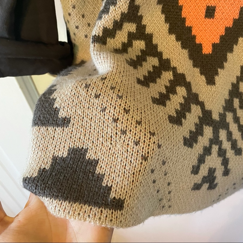Knit Native Cargo Drawstring Jacket - Picture 3 of 6